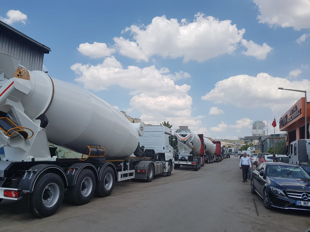 Νέα Επικαθήμενο για τη μεταφορά σκυροδέματα THOR THR-3-MX-15-D: φωτογραφία 7