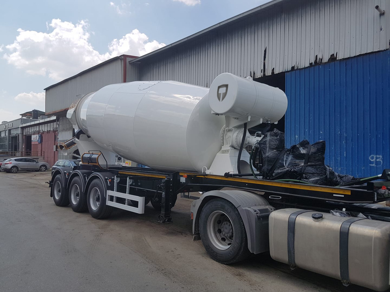 Νέα Επικαθήμενο για τη μεταφορά σκυροδέματα THOR THR-3-MX-15-D: φωτογραφία 6