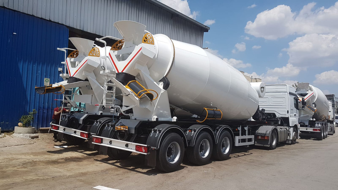 Νέα Επικαθήμενο για τη μεταφορά σκυροδέματα THOR THR-3-MX-15-D: φωτογραφία 8