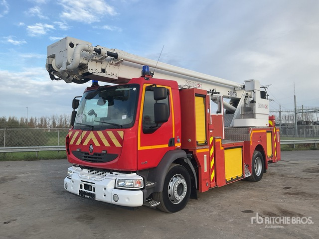 2009 Renault Midlum 280 4x2 C/W 2009 Gimaex 280 Boom Lift Fire Truck - Πυροσβεστικό όχημα: φωτογραφία 1 2009 Renault Midlum 280 4x2 C/W 2009 Gimaex 280 Boom Lift Fire Truck - Πυροσβεστικό όχημα: φωτογραφία 1