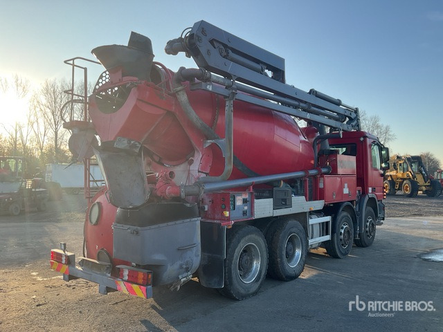 2010 Mercedes-Benz Actros 3341 8x4 Twin-Steer Mixer Truck - Μπετονιέρα αντλία: φωτογραφία 3 2010 Mercedes-Benz Actros 3341 8x4 Twin-Steer Mixer Truck - Μπετονιέρα αντλία: φωτογραφία 3
