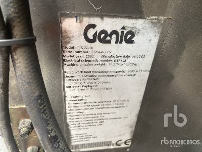 GENIE GS3384 4x4 Diesel - Ψαλιδωτό ανυψωτικό: φωτογραφία 5 GENIE GS3384 4x4 Diesel - Ψαλιδωτό ανυψωτικό: φωτογραφία 5