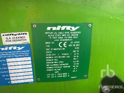 NIFTY-LIFT HR17 NE MK3 2WD Electric - Καλαθοφόρο ανυψωτικό: φωτογραφία 5 NIFTY-LIFT HR17 NE MK3 2WD Electric - Καλαθοφόρο ανυψωτικό: φωτογραφία 5