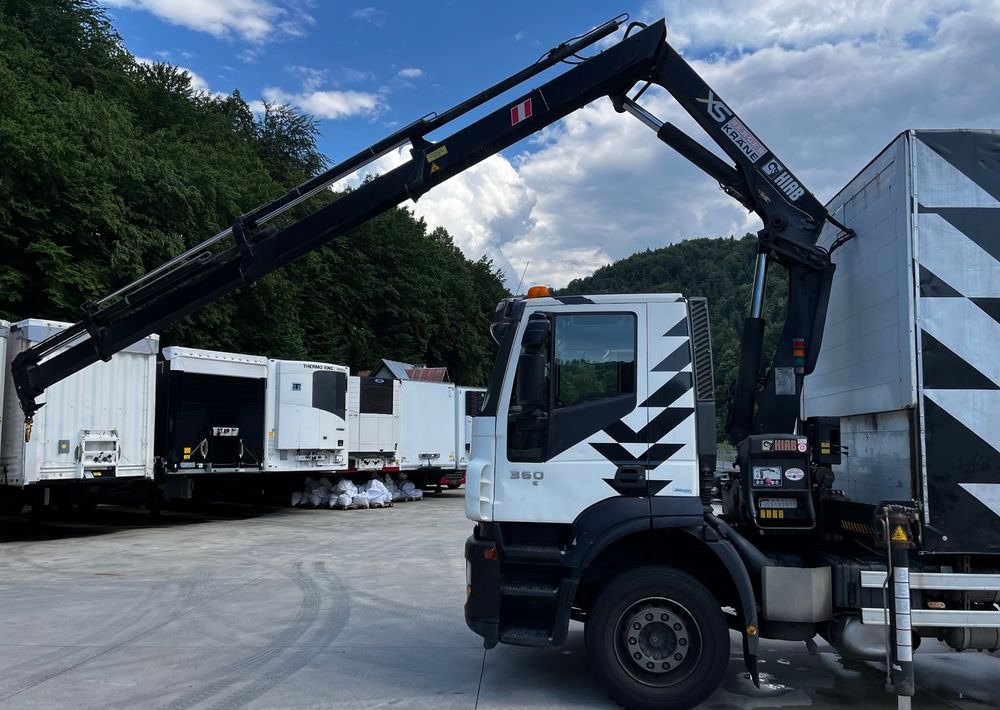 Iveco Stralis 360 // HIAB 144 E4 HIDUO + Radio // Zabudowa 6m // Oś podnoszona - Τράκτορας: φωτογραφία 5 Iveco Stralis 360 // HIAB 144 E4 HIDUO + Radio // Zabudowa 6m // Oś podnoszona - Τράκτορας: φωτογραφία 5