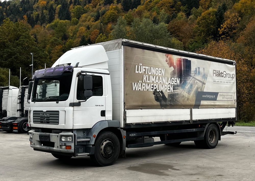 MAN TGM 18.330 4x2 // Zabudowa Burtowa // Manual // Specjalny // Ładowność 9600kg // - Φορτηγό μουσαμάς: φωτογραφία 1 MAN TGM 18.330 4x2 // Zabudowa Burtowa // Manual // Specjalny // Ładowność 9600kg // - Φορτηγό μουσαμάς: φωτογραφία 1