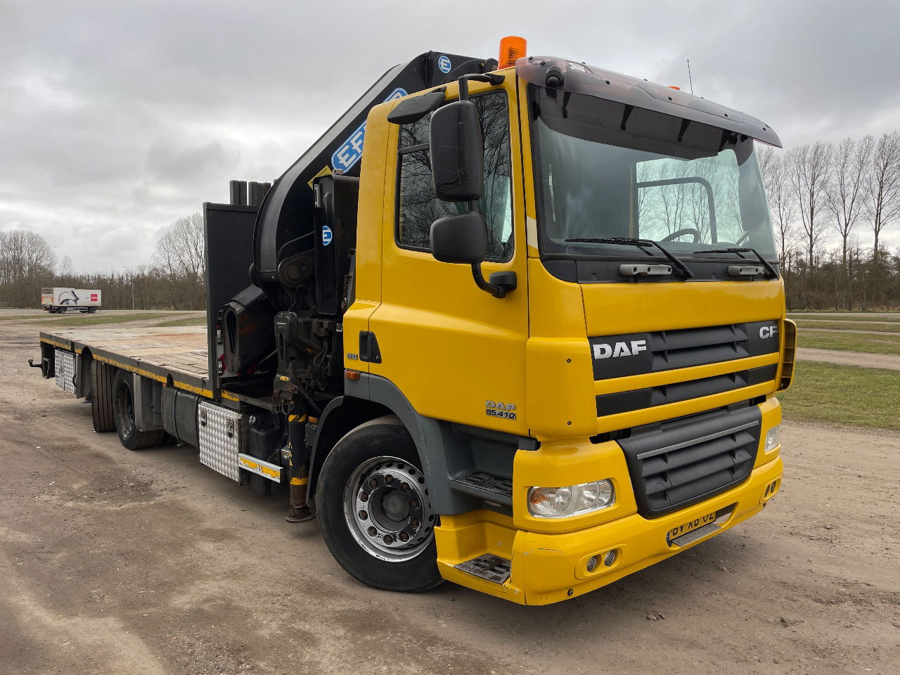 DAF 85.410 Met Effer 470 6s laadkraan ladekran loadercrane crane palfinger hiab - Φορτηγό με γερανό: φωτογραφία 5 DAF 85.410 Met Effer 470 6s laadkraan ladekran loadercrane crane palfinger hiab - Φορτηγό με γερανό: φωτογραφία 5