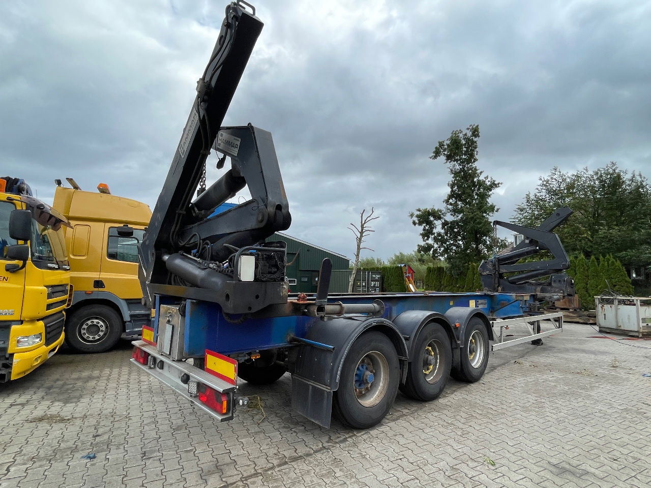 Hammar 151 HS side loader - Επικαθήμενο μεταφοράς εμπορευματοκιβωτίων/ Κινητό αμάξωμα: φωτογραφία 4 Hammar 151 HS side loader - Επικαθήμενο μεταφοράς εμπορευματοκιβωτίων/ Κινητό αμάξωμα: φωτογραφία 4