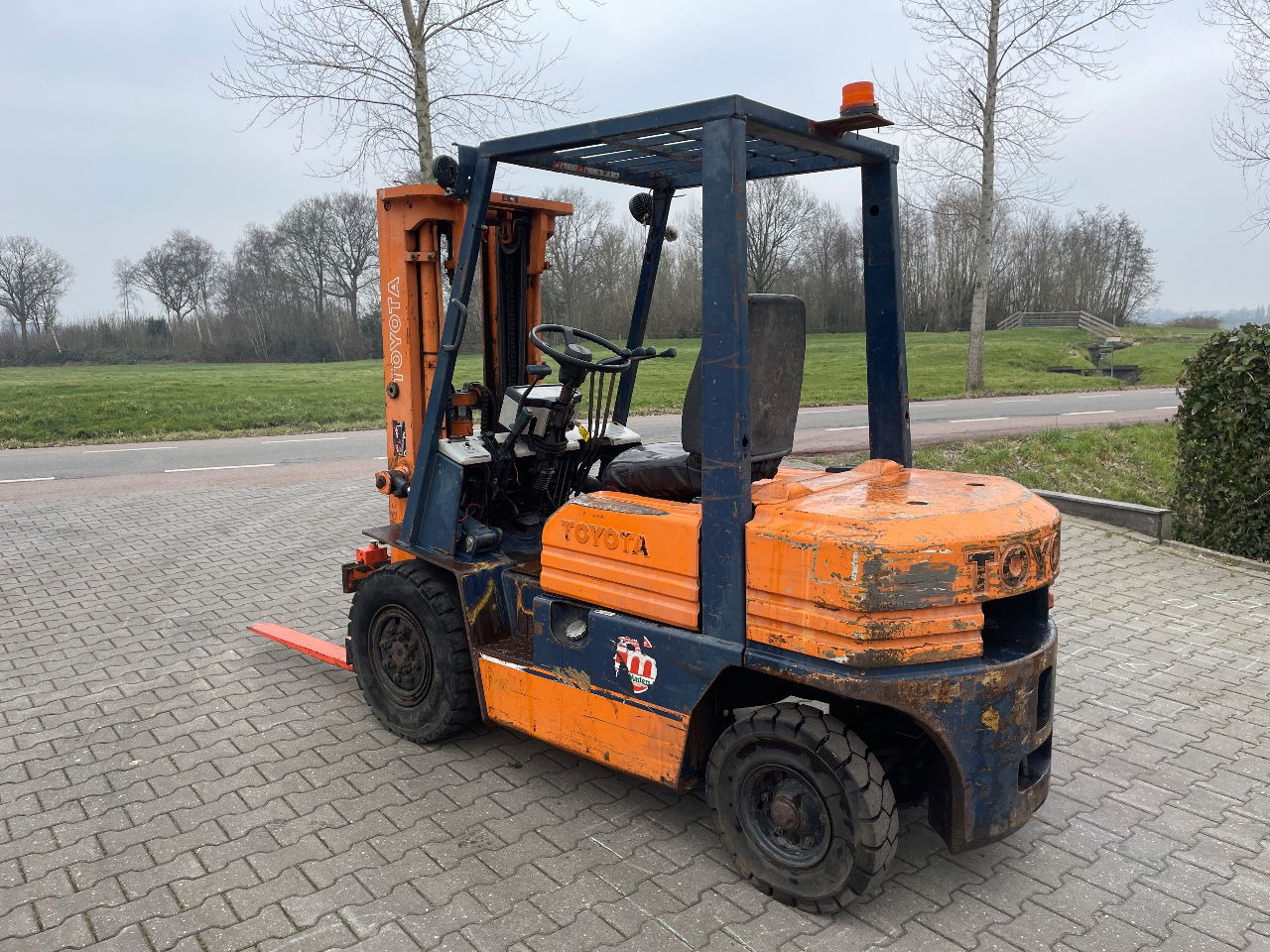 Toyota 2.5ton diesel triplo heftruck forklift - Περονοφόρο όχημα: φωτογραφία 2 Toyota 2.5ton diesel triplo heftruck forklift - Περονοφόρο όχημα: φωτογραφία 2