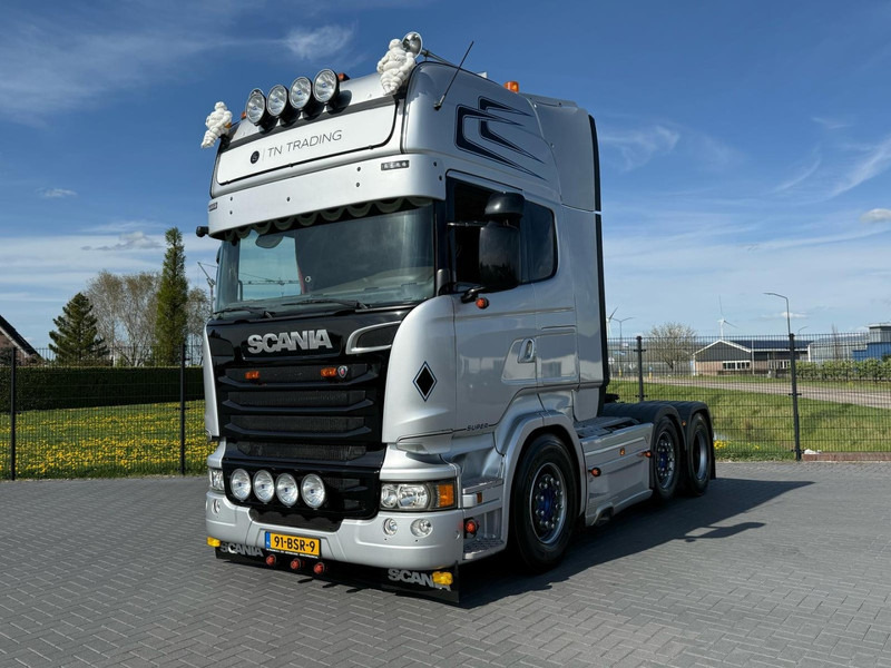 Scania R520 V8 FULL AIR, STEERING PUSHER, SHOW TRUCK, TOP - Τράκτορας: φωτογραφία 2 Scania R520 V8 FULL AIR, STEERING PUSHER, SHOW TRUCK, TOP - Τράκτορας: φωτογραφία 2