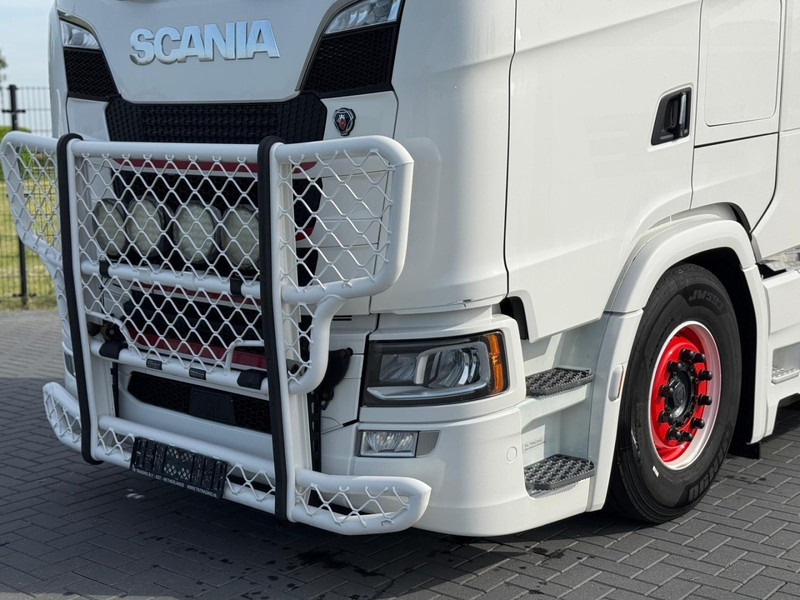 Τράκτορας Scania S580 V8 NGS VOLLUCHT, PTO, LEER, RETARDER, TV, 3.15WB, BULLBAR.: φωτογραφία 11