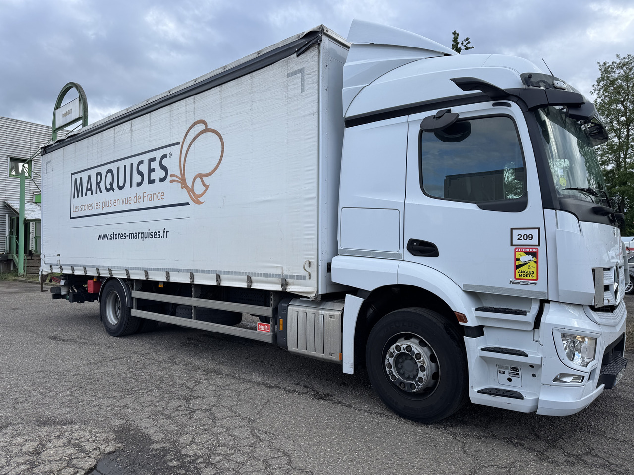 MERCEDES-BENZ Actros - Φορτηγό μουσαμάς: φωτογραφία 1 MERCEDES-BENZ Actros - Φορτηγό μουσαμάς: φωτογραφία 1