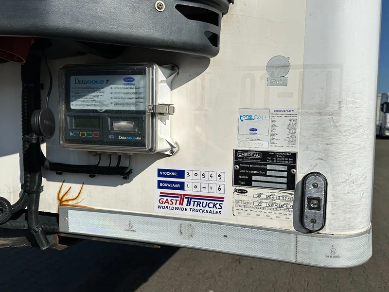 Επικαθήμενο ψυγείο Chereau 2X Stuur-Assen / Carrier Vector 1950 / Lift-As / Apk!: φωτογραφία 19