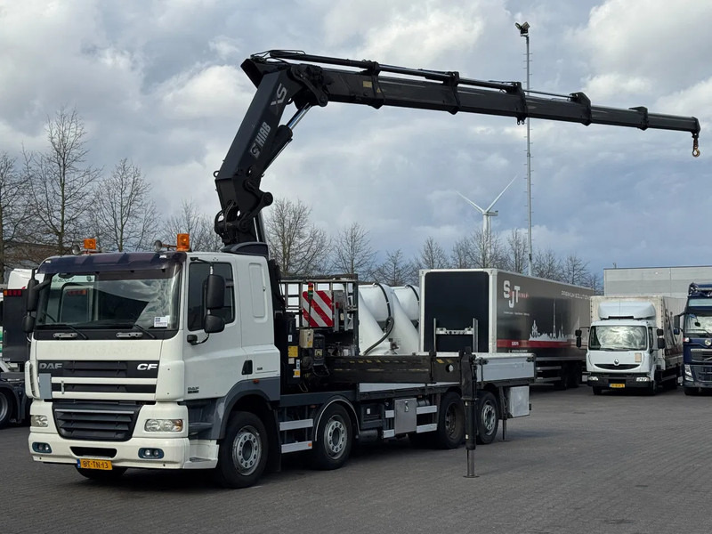 DAF CF 85.360 8x2*6 HIAB 42T/m Crane - Φορτηγό με ανοιχτή καρότσα, Φορτηγό με γερανό: φωτογραφία 1 DAF CF 85.360 8x2*6 HIAB 42T/m Crane - Φορτηγό με ανοιχτή καρότσα, Φορτηγό με γερανό: φωτογραφία 1