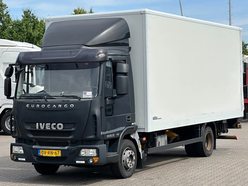 Iveco EuroCargo 180 Closed Box Saxas 12T / Lift / Euro 5 / Smart Tacho - Φορτηγό κόφα: φωτογραφία 1 Iveco EuroCargo 180 Closed Box Saxas 12T / Lift / Euro 5 / Smart Tacho - Φορτηγό κόφα: φωτογραφία 1