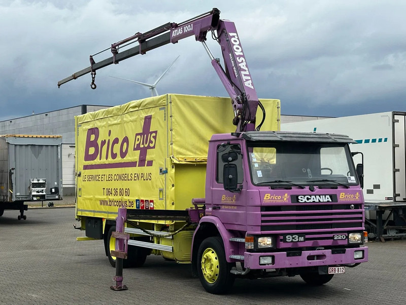Scania 93M 220 4x2 Atlas 100.1 Crane / Manual / Euro 1 *TOP* - Φορτηγό με γερανό: φωτογραφία 4 Scania 93M 220 4x2 Atlas 100.1 Crane / Manual / Euro 1 *TOP* - Φορτηγό με γερανό: φωτογραφία 4