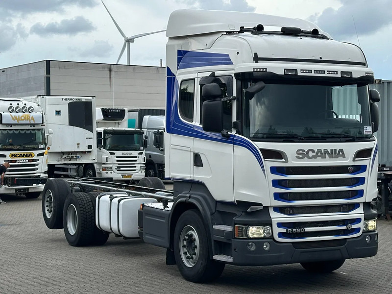 Scania R580 V8 6x2*4 Chassis Retarder Full Air 4.90 Wb Euro 6 - Φορτηγό σασί: φωτογραφία 3 Scania R580 V8 6x2*4 Chassis Retarder Full Air 4.90 Wb Euro 6 - Φορτηγό σασί: φωτογραφία 3