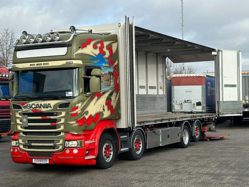 Scania R580 V8 8x2*6 Ekeri Full Side Opening / Retarder / 605 Tkm / Full Air - Φορτηγό κόφα: φωτογραφία 2 Scania R580 V8 8x2*6 Ekeri Full Side Opening / Retarder / 605 Tkm / Full Air - Φορτηγό κόφα: φωτογραφία 2