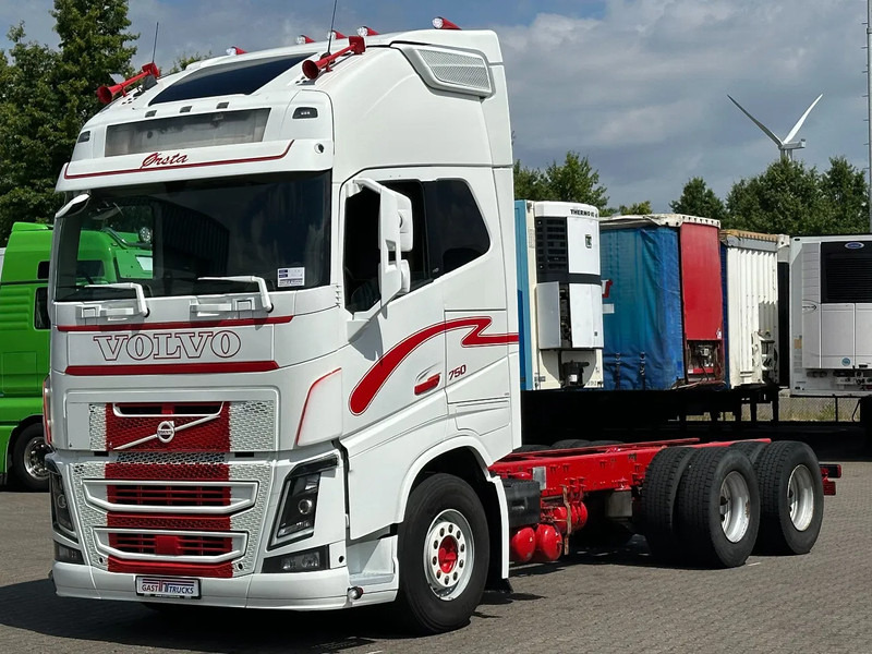 Volvo FH 16.750 6x4 Globe XL Chassis Retarder 4.30 Wb Full Air - Φορτηγό σασί: φωτογραφία 1 Volvo FH 16.750 6x4 Globe XL Chassis Retarder 4.30 Wb Full Air - Φορτηγό σασί: φωτογραφία 1