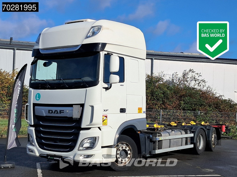DAF XF 480 6X2 BDF SSC Retarder Lift-Steering Axle Standklima ACC Euro 6 - Φορτηγό μεταφοράς εμπορευματοκιβωτίων/ Κινητό αμάξωμα: φωτογραφία 1 DAF XF 480 6X2 BDF SSC Retarder Lift-Steering Axle Standklima ACC Euro 6 - Φορτηγό μεταφοράς εμπορευματοκιβωτίων/ Κινητό αμάξωμα: φωτογραφία 1
