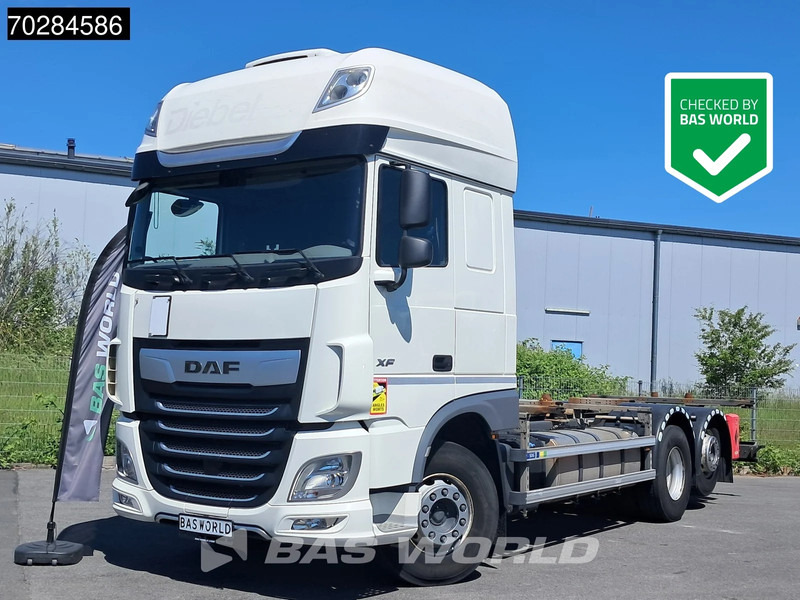 DAF XF 480 6X2 SSC Retarder 2x Tanks Lif+Lenkachse Standklima LED ACC - Φορτηγό μεταφοράς εμπορευματοκιβωτίων/ Κινητό αμάξωμα: φωτογραφία 1 DAF XF 480 6X2 SSC Retarder 2x Tanks Lif+Lenkachse Standklima LED ACC - Φορτηγό μεταφοράς εμπορευματοκιβωτίων/ Κινητό αμάξωμα: φωτογραφία 1