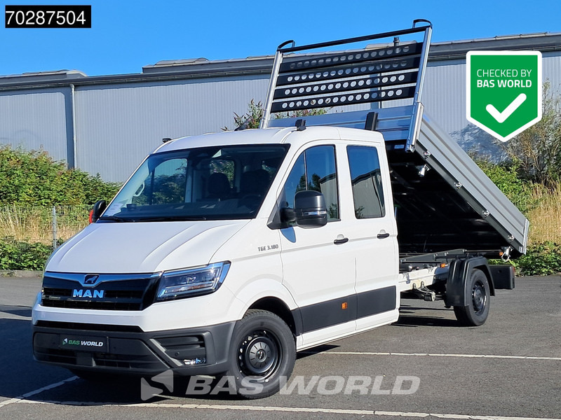 MAN TGE 3.180 Neu! Dreiseitenkipper Automatik 2025 Facelift 180PS AHK LED Klima Tempomat Navi ACC Euro6 Kieper 3m3 A/C Towbar Cruise control - Όχημα με ανατρεπομενη καροτσα: φωτογραφία 1 MAN TGE 3.180 Neu! Dreiseitenkipper Automatik 2025 Facelift 180PS AHK LED Klima Tempomat Navi ACC Euro6 Kieper 3m3 A/C Towbar Cruise control - Όχημα με ανατρεπομενη καροτσα: φωτογραφία 1