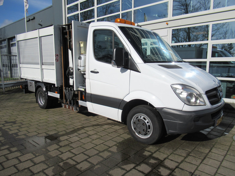Mercedes-Benz Sprinter 510CDI Kipper + Zij-belading Side-loader - Φορτηγό ανατρεπόμενο: φωτογραφία 3 Mercedes-Benz Sprinter 510CDI Kipper + Zij-belading Side-loader - Φορτηγό ανατρεπόμενο: φωτογραφία 3