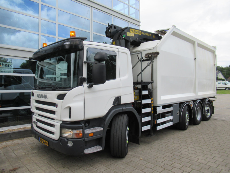Scania P360 B 8X2*6 Kipper + Palfinger 22T/M - Φορτηγό ανατρεπόμενο, Φορτηγό με γερανό: φωτογραφία 3 Scania P360 B 8X2*6 Kipper + Palfinger 22T/M - Φορτηγό ανατρεπόμενο, Φορτηγό με γερανό: φωτογραφία 3