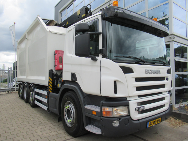 Scania P360 B 8X2*6 Kipper + Palfinger 22T/M - Φορτηγό ανατρεπόμενο, Φορτηγό με γερανό: φωτογραφία 4 Scania P360 B 8X2*6 Kipper + Palfinger 22T/M - Φορτηγό ανατρεπόμενο, Φορτηγό με γερανό: φωτογραφία 4