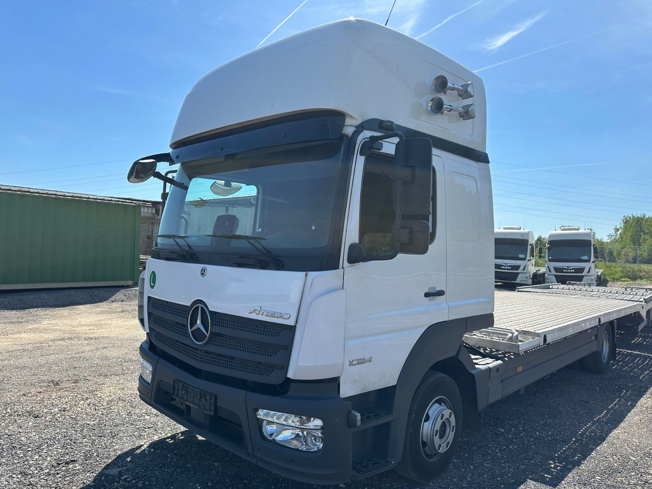 Mercedes-Benz Atego 1024 Flachzug 2-Bett Winde VDI2700 - Φορτηγό αυτοκινητάμαξα: φωτογραφία 2 Mercedes-Benz Atego 1024 Flachzug 2-Bett Winde VDI2700 - Φορτηγό αυτοκινητάμαξα: φωτογραφία 2