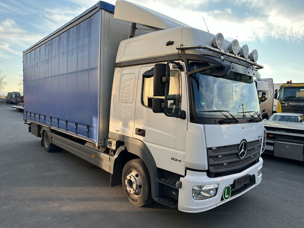 Mercedes-Benz Atego 824 Top-Ausstattung*Pritsche-Plane*Top* Mercedes-Benz Atego 824 Top-Ausstattung*Pritsche-Plane*Top* - Επαγγελματικό αυτοκίνητο με μουσαμά: φωτογραφία 1 Mercedes-Benz Atego 824 Top-Ausstattung*Pritsche-Plane*Top* Mercedes-Benz Atego 824 Top-Ausstattung*Pritsche-Plane*Top* - Επαγγελματικό αυτοκίνητο με μουσαμά: φωτογραφία 1