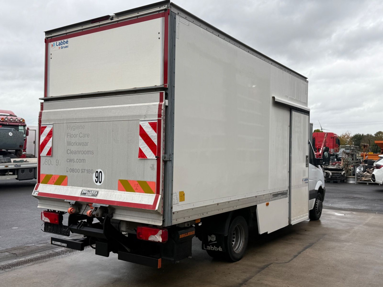 Mercedes-Benz Sprinter II 516 Cdi Koffer / Lbw. / Automatik - Επαγγελματικό αυτοκίνητο κόφα: φωτογραφία 5 Mercedes-Benz Sprinter II 516 Cdi Koffer / Lbw. / Automatik - Επαγγελματικό αυτοκίνητο κόφα: φωτογραφία 5