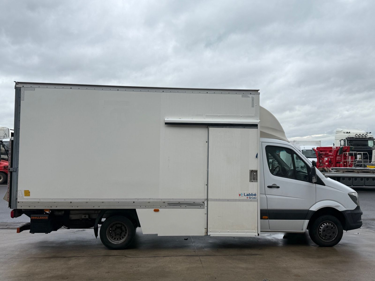 Mercedes-Benz Sprinter II 516 Cdi Koffer / Lbw. / Automatik - Επαγγελματικό αυτοκίνητο κόφα: φωτογραφία 4 Mercedes-Benz Sprinter II 516 Cdi Koffer / Lbw. / Automatik - Επαγγελματικό αυτοκίνητο κόφα: φωτογραφία 4