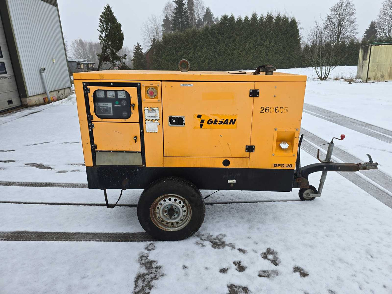 Generator Gesan DPS 20 - Βιομηχανική γεννήτρια: φωτογραφία 4 Generator Gesan DPS 20 - Βιομηχανική γεννήτρια: φωτογραφία 4