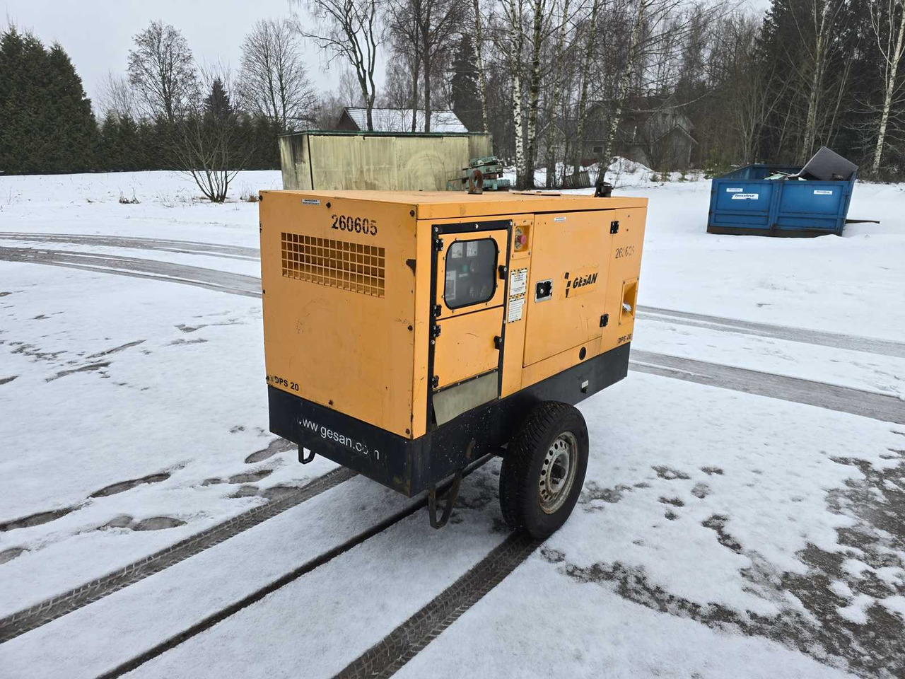 Generator Gesan DPS 20 - Βιομηχανική γεννήτρια: φωτογραφία 1 Generator Gesan DPS 20 - Βιομηχανική γεννήτρια: φωτογραφία 1