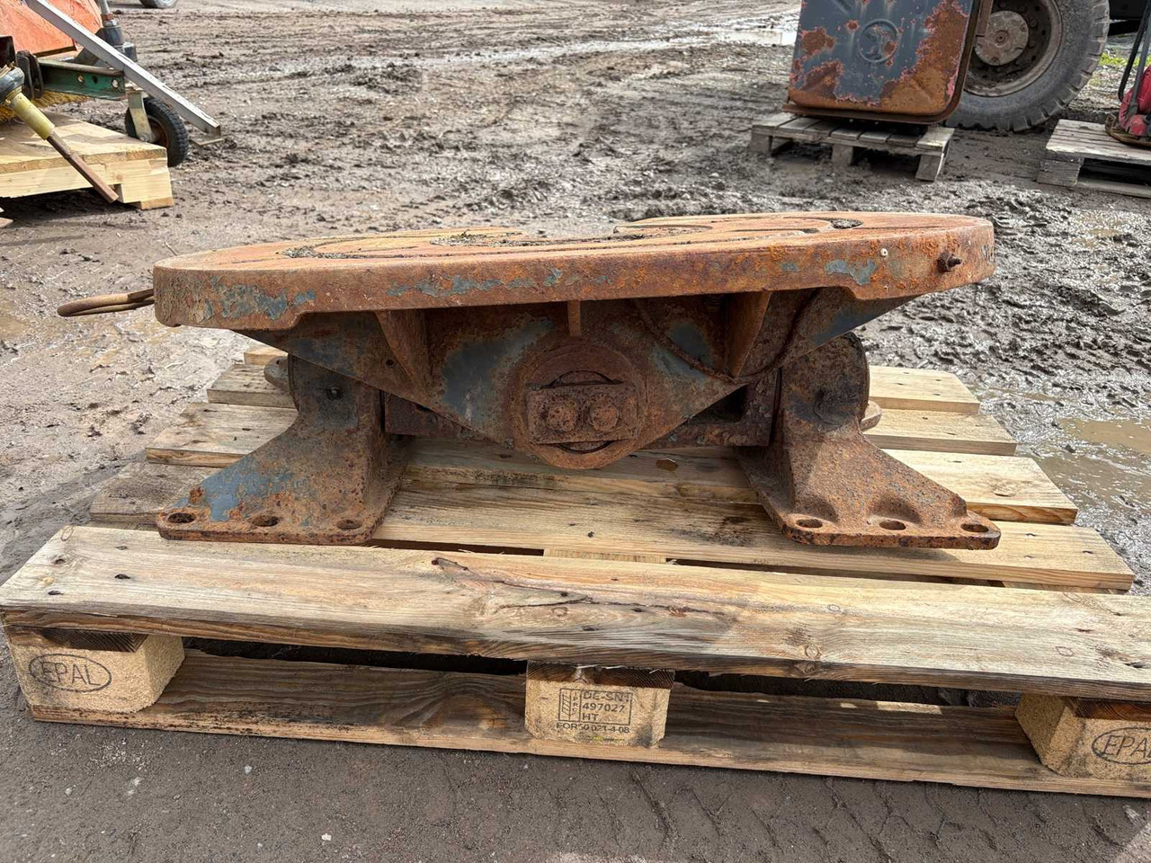 Heavy-duty wheel with 3.5-inch pin - Πέμπτος τροχός για Φορτηγό: φωτογραφία 3 Heavy-duty wheel with 3.5-inch pin - Πέμπτος τροχός για Φορτηγό: φωτογραφία 3
