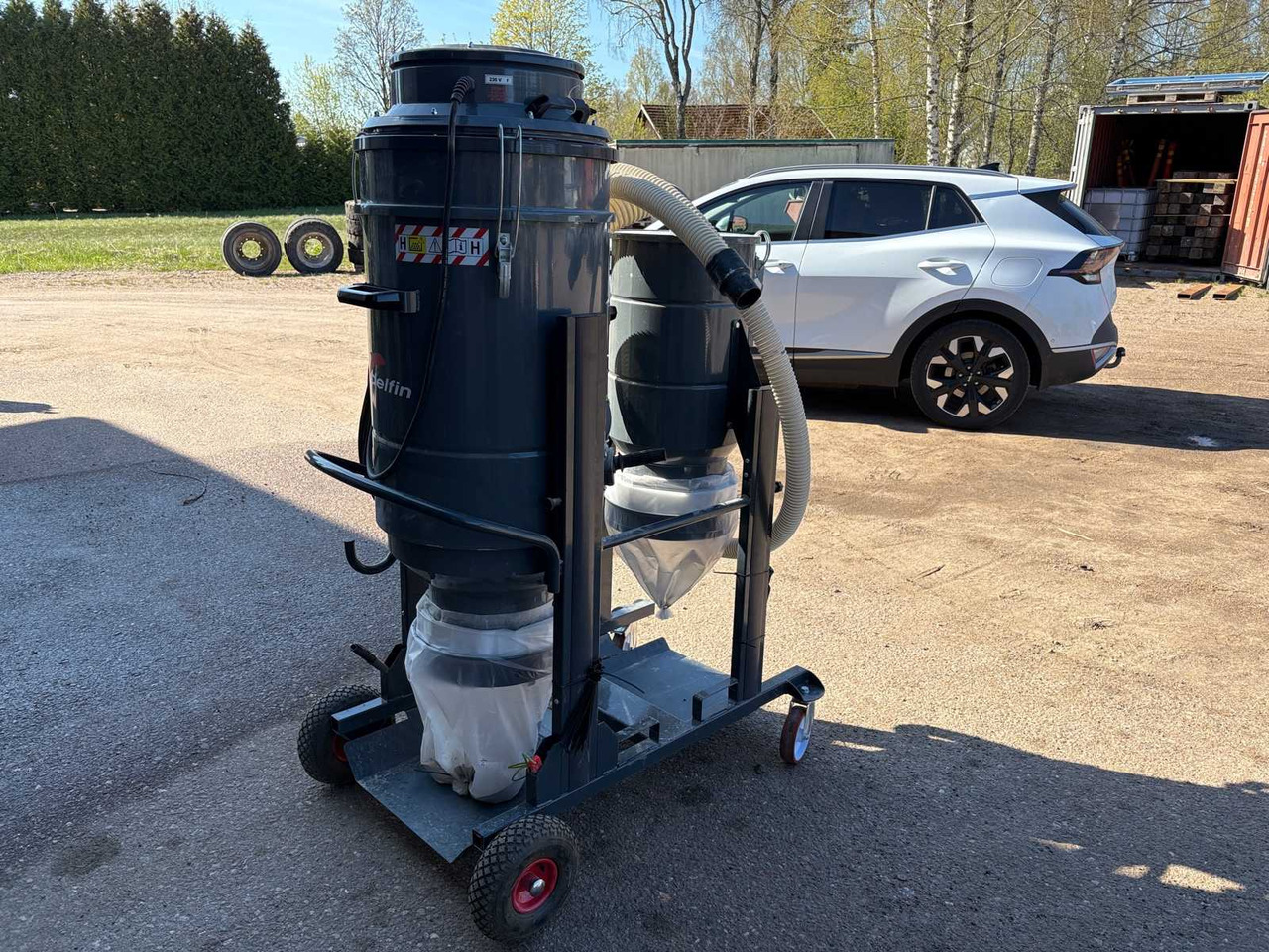 Industrial vacuum cleaner Delfin DM3 - Επαγγελματική ηλεκτρική σκούπα: φωτογραφία 5 Industrial vacuum cleaner Delfin DM3 - Επαγγελματική ηλεκτρική σκούπα: φωτογραφία 5