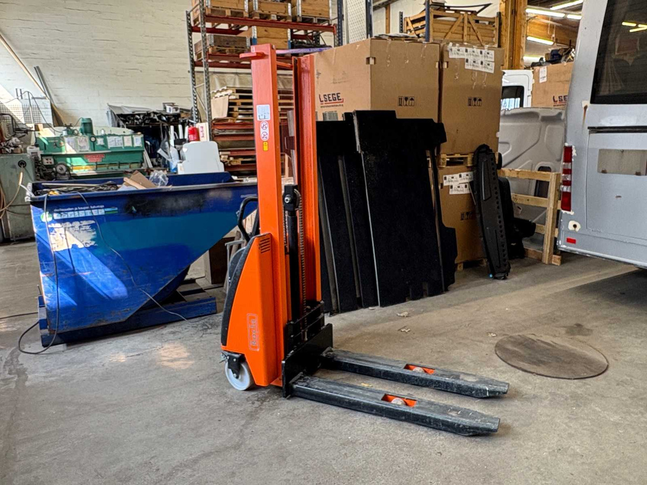 Stacker Rocla RSE 10S1600 - Μηχάνημα στοίβαξης: φωτογραφία 1 Stacker Rocla RSE 10S1600 - Μηχάνημα στοίβαξης: φωτογραφία 1