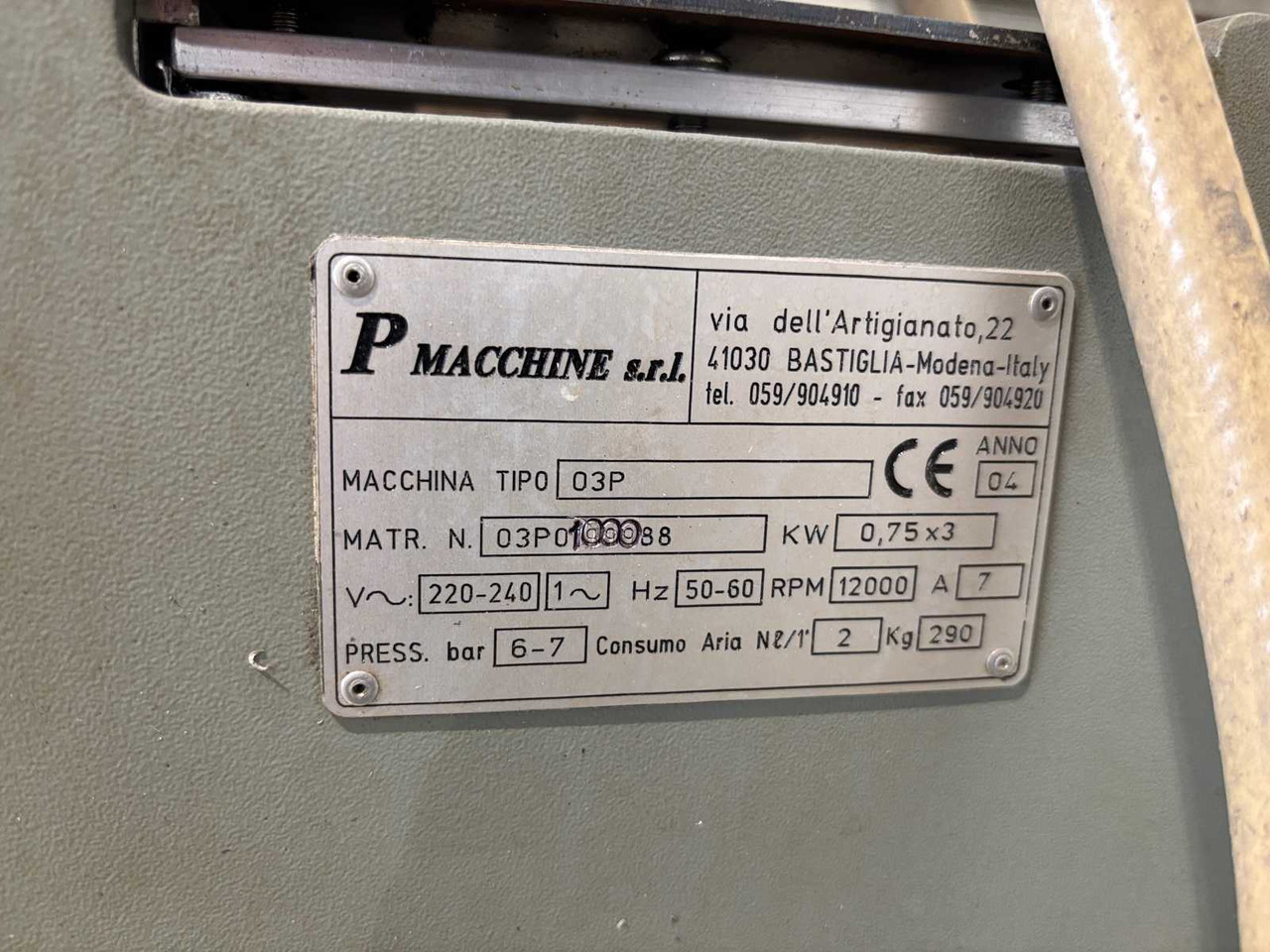 Three-spindle copy milling cutter P macchine s.r.l 03P - Μηχανή φρεζαρίσματος: φωτογραφία 4 Three-spindle copy milling cutter P macchine s.r.l 03P - Μηχανή φρεζαρίσματος: φωτογραφία 4