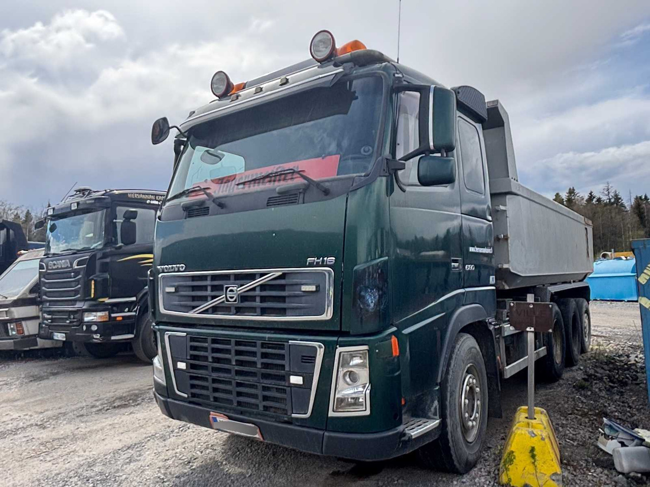 Volvo FH 16,580 truck - Φορτηγό ανατρεπόμενο: φωτογραφία 1 Volvo FH 16,580 truck - Φορτηγό ανατρεπόμενο: φωτογραφία 1