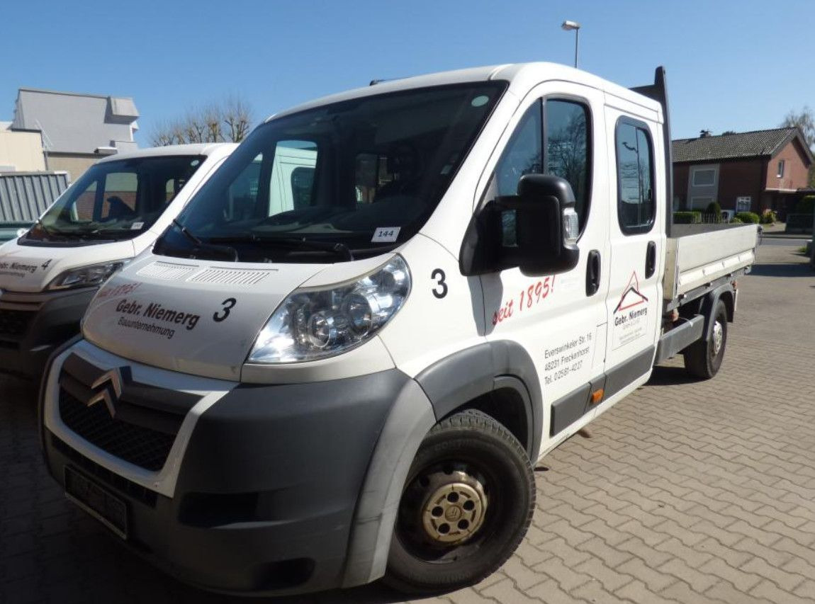 Citroën Jumper Pritsche Doka. 35 L3 HDi 150 FAP Heavy - Μικρό φορτηγό με καρότσα, Διπλοκάμπινο ελαφρύ επαγγελματικό: φωτογραφία 1 Citroën Jumper Pritsche Doka. 35 L3 HDi 150 FAP Heavy - Μικρό φορτηγό με καρότσα, Διπλοκάμπινο ελαφρύ επαγγελματικό: φωτογραφία 1