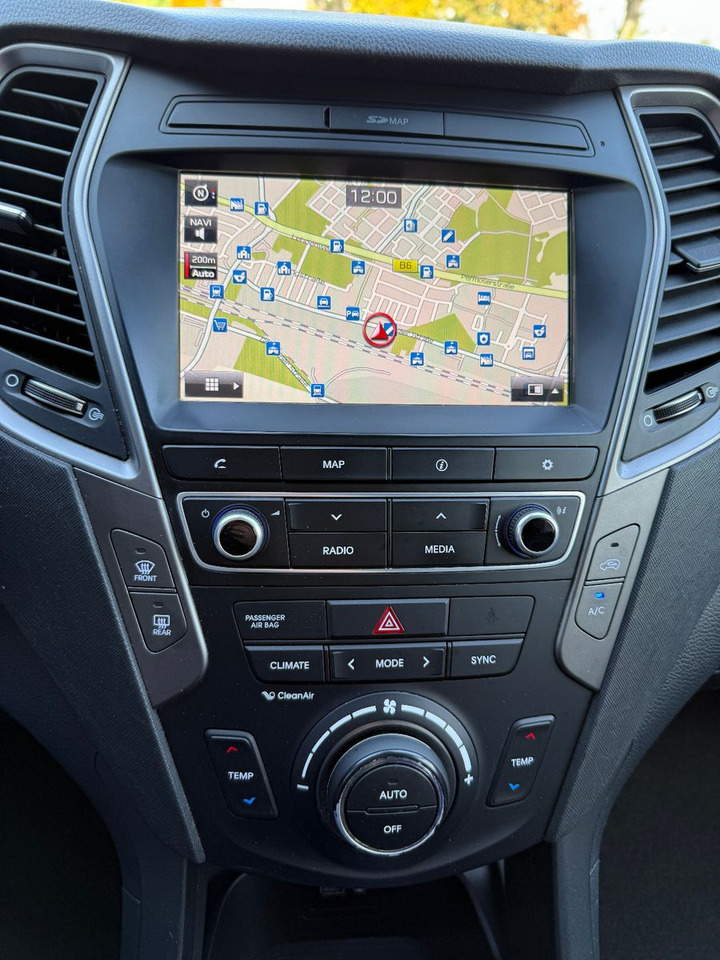 SUV Hyundai Santa Fe blue Premium 4WD XENON LED NAVI LEDER: φωτογραφία 25