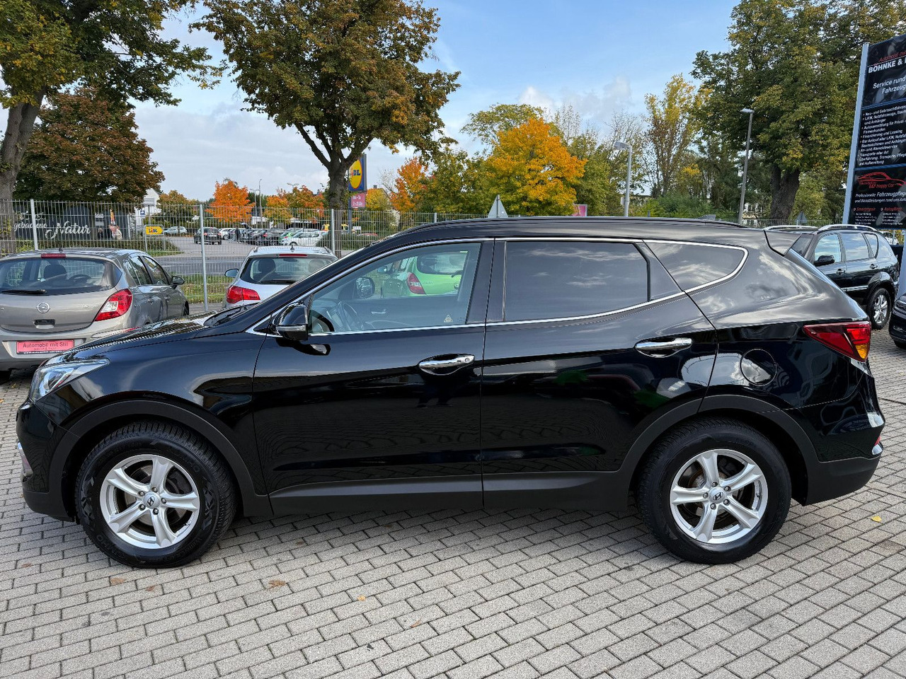 SUV Hyundai Santa Fe blue Premium 4WD XENON LED NAVI LEDER: φωτογραφία 8