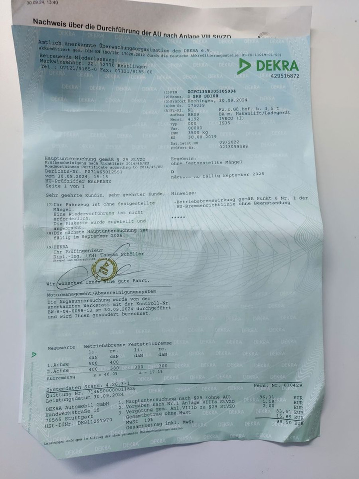 Iveco Daily 35s16 KOFFER LBW KLIMA - Επαγγελματικό αυτοκίνητο κόφα: φωτογραφία 3 Iveco Daily 35s16 KOFFER LBW KLIMA - Επαγγελματικό αυτοκίνητο κόφα: φωτογραφία 3