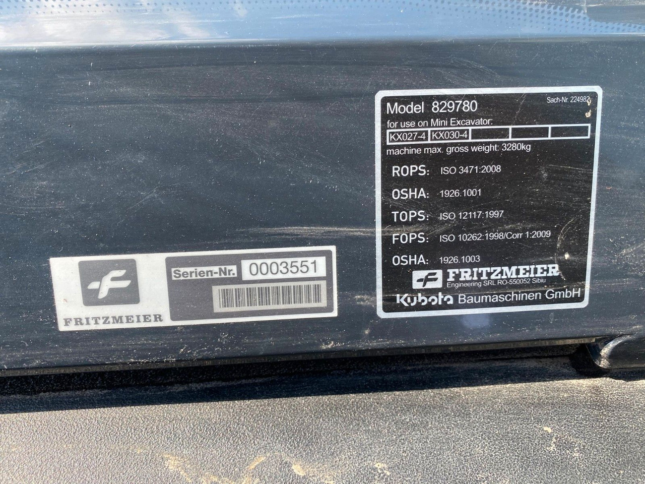 Kubota KX 0 27-4 GR+ TL SCHNELLWECHSLER - Μίνι εκσκαφέας: φωτογραφία 5 Kubota KX 0 27-4 GR+ TL SCHNELLWECHSLER - Μίνι εκσκαφέας: φωτογραφία 5