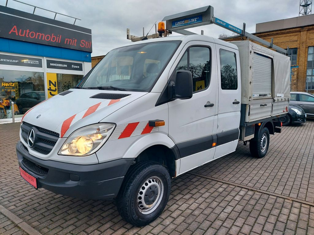 Mercedes-Benz Sprinter II DoKa 316 CDI 4X4 Pritsche 6 Sitze - Επαγγελματικό αυτοκίνητο με μουσαμά, Διπλοκάμπινο ελαφρύ επαγγελματικό: φωτογραφία 5 Mercedes-Benz Sprinter II DoKa 316 CDI 4X4 Pritsche 6 Sitze - Επαγγελματικό αυτοκίνητο με μουσαμά, Διπλοκάμπινο ελαφρύ επαγγελματικό: φωτογραφία 5