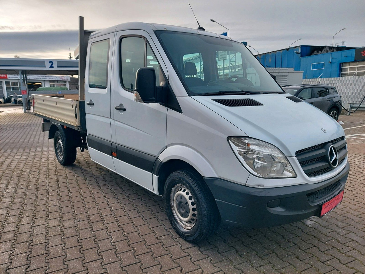 Mercedes-Benz Sprinter II Pritsche/DoKa 315 CDI AHK TÜV 27 - Μικρό φορτηγό με καρότσα, Διπλοκάμπινο ελαφρύ επαγγελματικό: φωτογραφία 1 Mercedes-Benz Sprinter II Pritsche/DoKa 315 CDI AHK TÜV 27 - Μικρό φορτηγό με καρότσα, Διπλοκάμπινο ελαφρύ επαγγελματικό: φωτογραφία 1