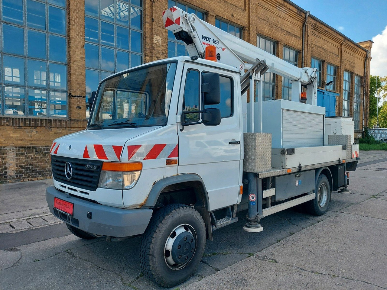 Mercedes-Benz VARIO 814D HUB Steiger WUMAG WDT 155 4X4 ALLRAD - Φορτηγό με εναέρια πλατφόρμα: φωτογραφία 5 Mercedes-Benz VARIO 814D HUB Steiger WUMAG WDT 155 4X4 ALLRAD - Φορτηγό με εναέρια πλατφόρμα: φωτογραφία 5