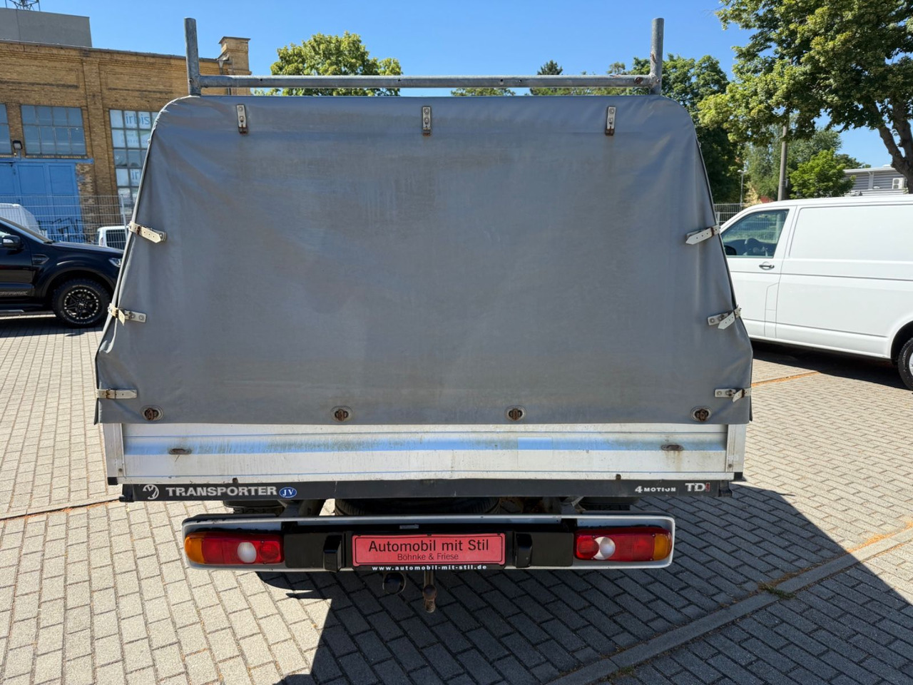 Volkswagen T5 Transporter Pritsche DoKA 4Motion 4x4 Klima - Επαγγελματικό αυτοκίνητο με μουσαμά, Διπλοκάμπινο ελαφρύ επαγγελματικό: φωτογραφία 4 Volkswagen T5 Transporter Pritsche DoKA 4Motion 4x4 Klima - Επαγγελματικό αυτοκίνητο με μουσαμά, Διπλοκάμπινο ελαφρύ επαγγελματικό: φωτογραφία 4