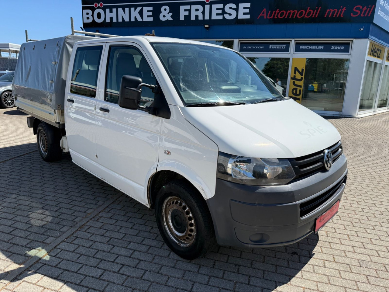Volkswagen T5 Transporter Pritsche DoKA 4Motion 4x4 Klima - Επαγγελματικό αυτοκίνητο με μουσαμά, Διπλοκάμπινο ελαφρύ επαγγελματικό: φωτογραφία 1 Volkswagen T5 Transporter Pritsche DoKA 4Motion 4x4 Klima - Επαγγελματικό αυτοκίνητο με μουσαμά, Διπλοκάμπινο ελαφρύ επαγγελματικό: φωτογραφία 1