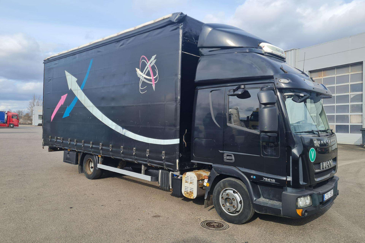 Iveco ML75E18 - Φορτηγό μουσαμάς: φωτογραφία 1 Iveco ML75E18 - Φορτηγό μουσαμάς: φωτογραφία 1